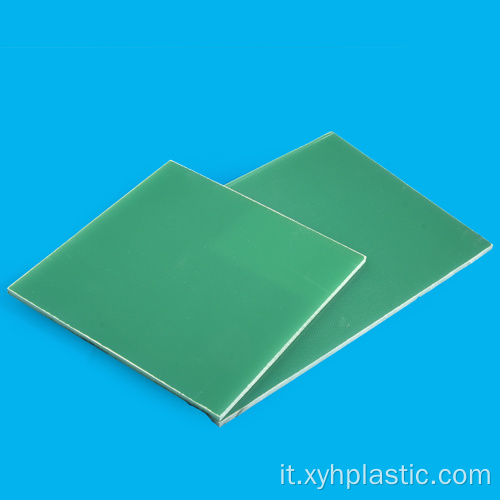 Pannello epossidico FR4 in fibra di vetro verde laminato